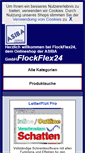 Mobile Screenshot of flockflex24.shop-020.de
