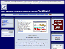 Tablet Screenshot of flockflex24.shop-020.de